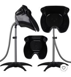 Mobile salon shampoo wash bowl