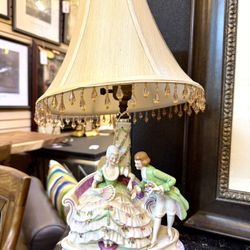 Colonial Couple Lamp - 50% OFF OFFER!!!