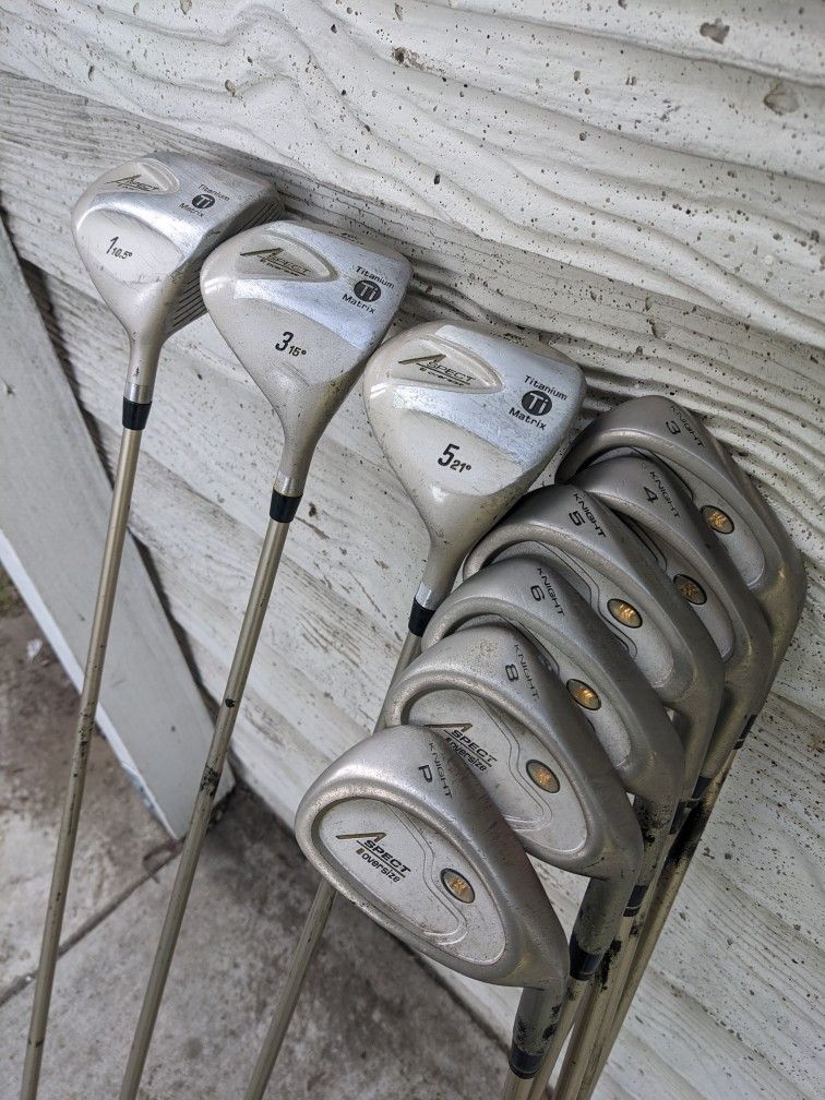 Knight Aspect Graphite Ladies Flex Oversized Golf Clubs