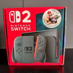 Nintendo switch 2 with Mario kart bundle
