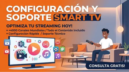Servicio Tecnico y Configuración de Smart TV/ Dispositivos TV