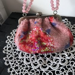 Francesco Biasia Beaded Purse