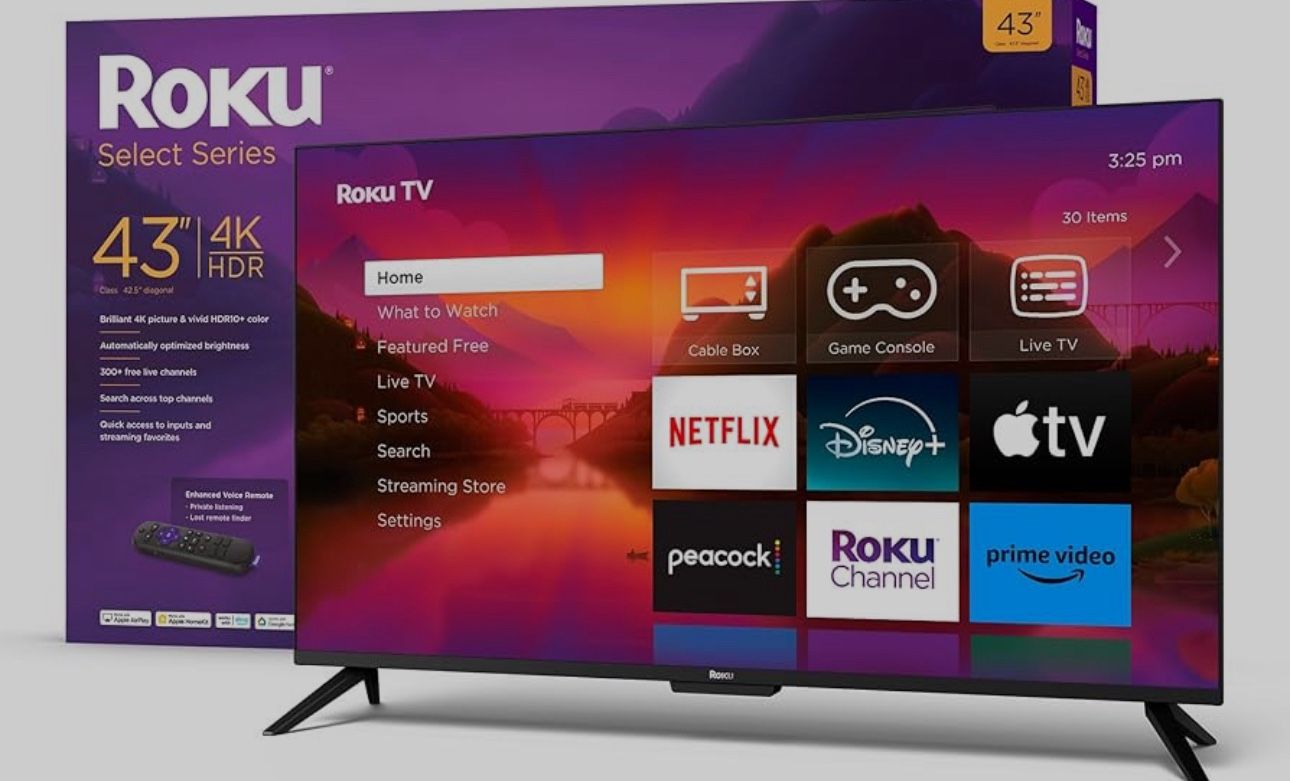 ROKU TV FOR SALE PICKUP ONLY 43 INCH