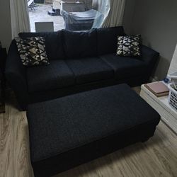 Sofa and Ottoman