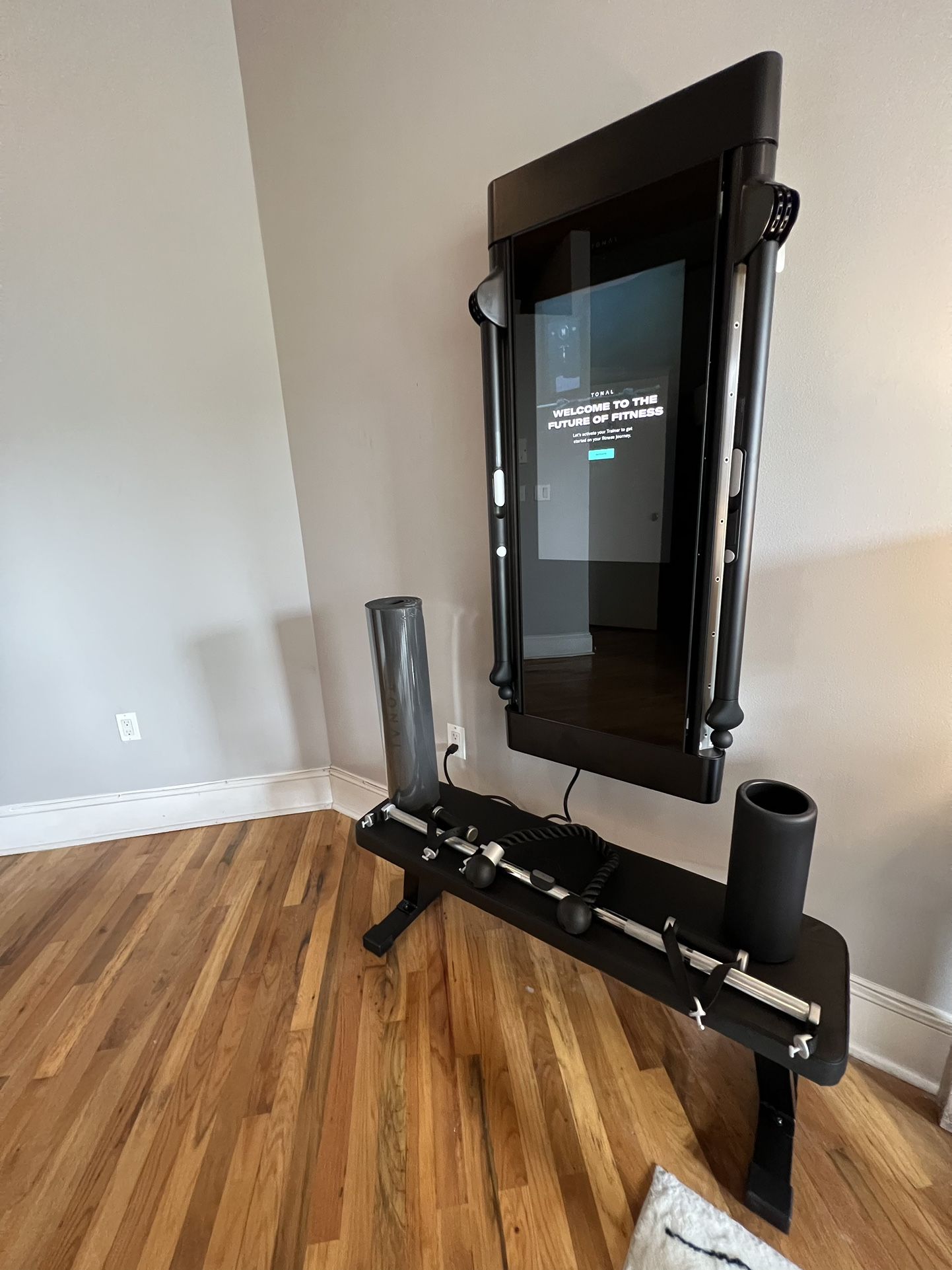 Gently Used Tonal Gym with Smart Accessories Package!