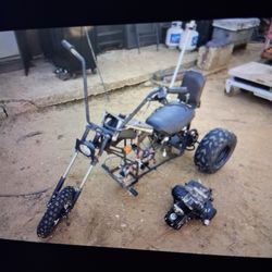 MOTO 3 RUEDAS PARA PARTES O PROJECTO INCLUYE EL MOTOR