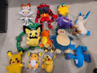 Pokemon plushies 13 pieces