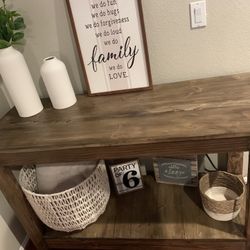 Console Table Handmade