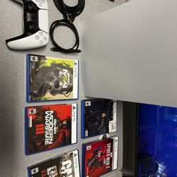 PS5 Console and Games