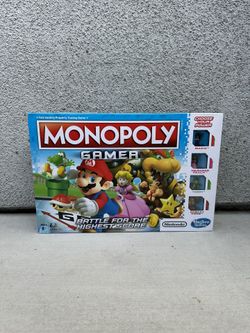 Monopoly Gamer: Super Mario Edition Board Game