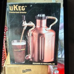 U keg Pressurized Growler