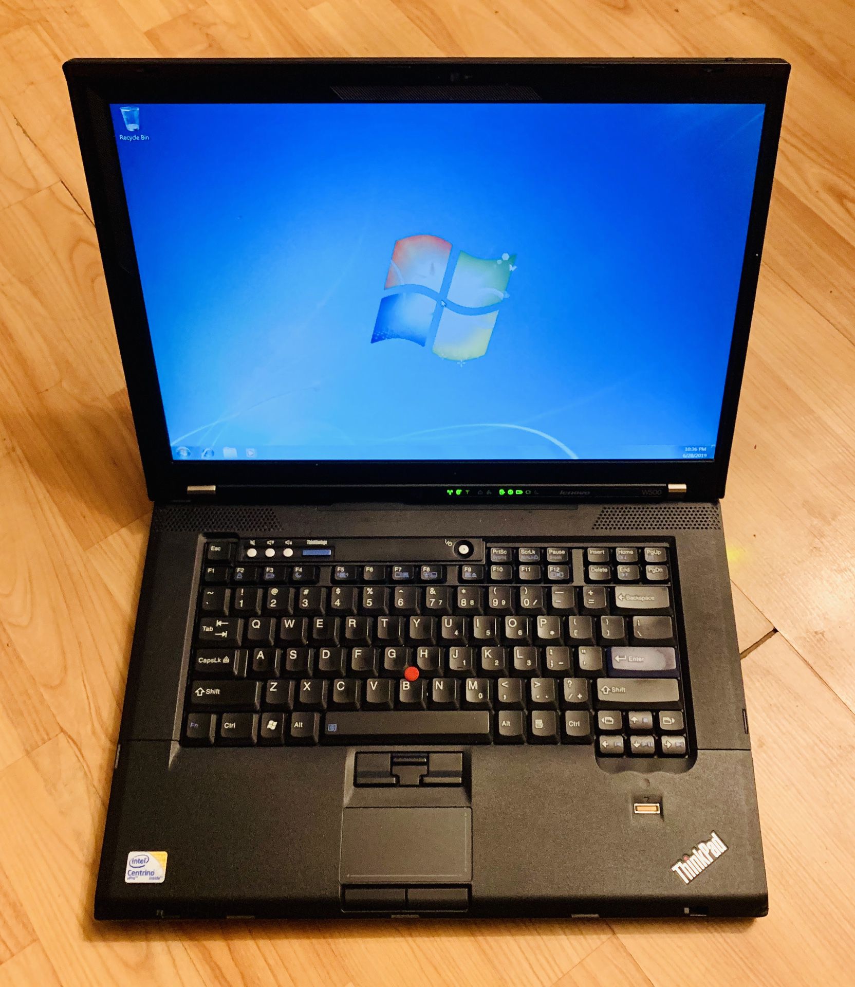 Lenovo Laptop | 15.4” Screen | Win 7 Ultimate | w500 | Microsoft Office | IBM Thinkpad | 120GB SSD | 4GB Ram