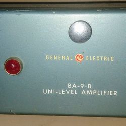 General Electric GE BA-9-B Uni-Level Amplifier