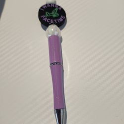 Face Time Beaded Pen 