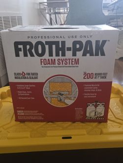 Froth-Pak Foam System Insulation & Sealant