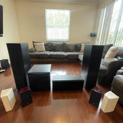 BOSTON ACOUSTICS 7.1 SURROUND SYSTEM
