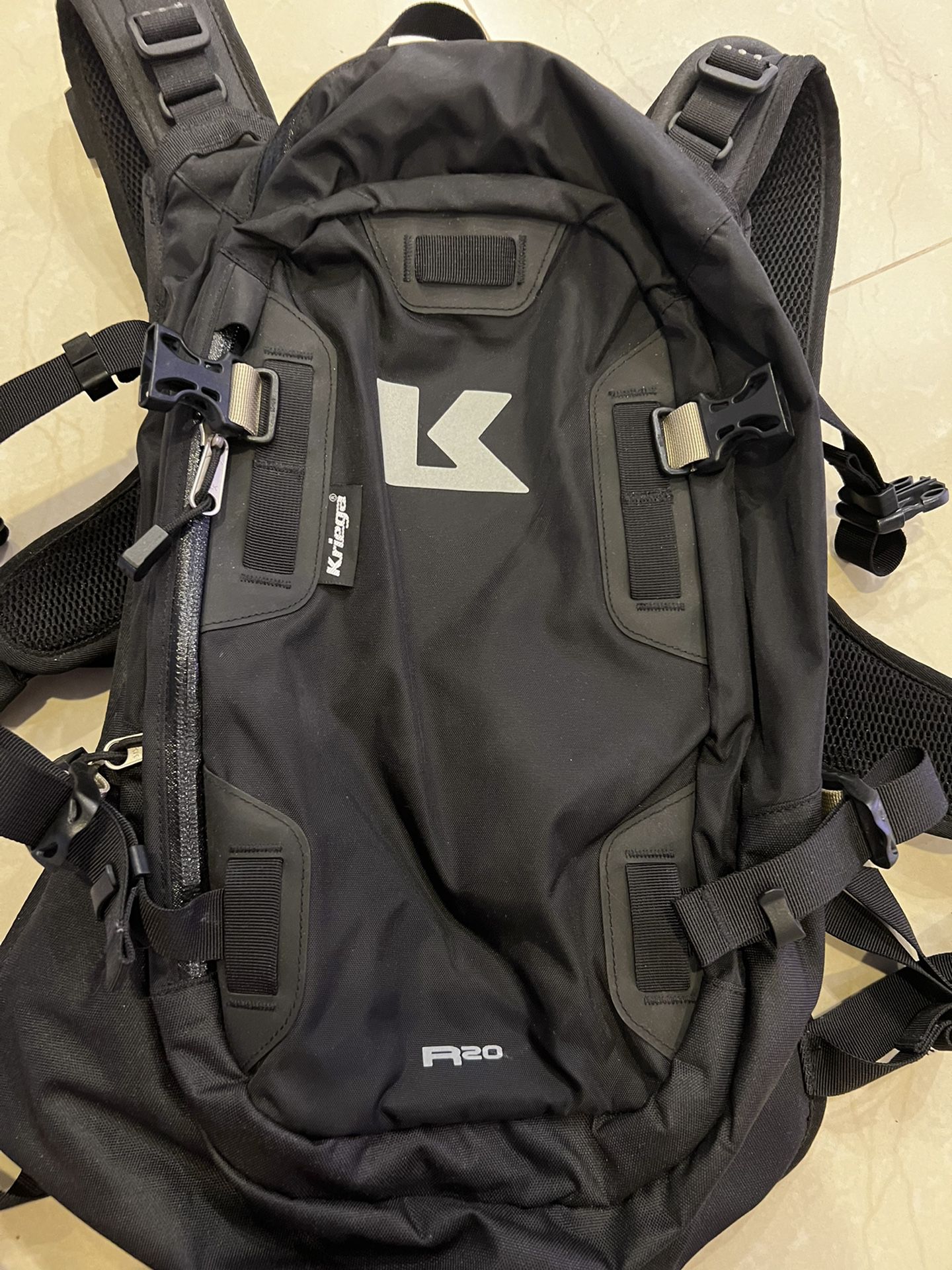 Kriega R20 Motorcycle/Riding Backpack