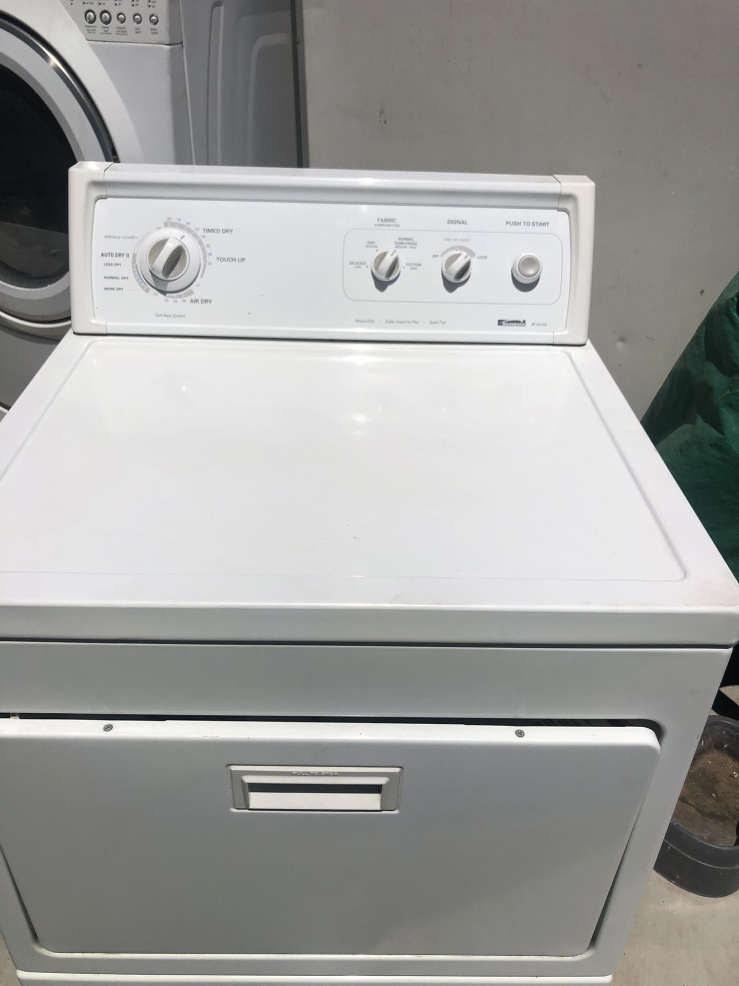 Kenmore 90 Series Dryer Gas Heavy Duty Super Capacity Plus Good