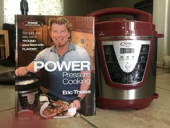 Power Pressure Cooker by Eric Theiss 8 QT for Sale in Apple Valley, CA -  OfferUp