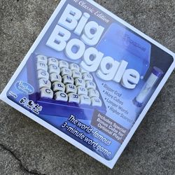 Big Boggle Fun Game Board Brand New Sealed