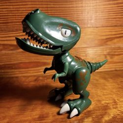 Spin Master Zoomer Chomplingz T-Rex Dinosaur Interactive Toy Light Sound