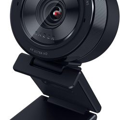 Razer Kiyo Pro Ultra 4K Webcam: Large Sensor - Auto Light Correction - Built-in Mic and Shutter - Grade Content Creation, Streaming, Gaming, Video Cal