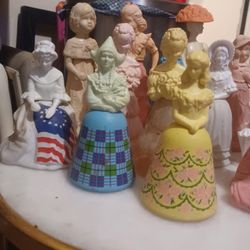 antique Avon bottles all still have original perfume inside 