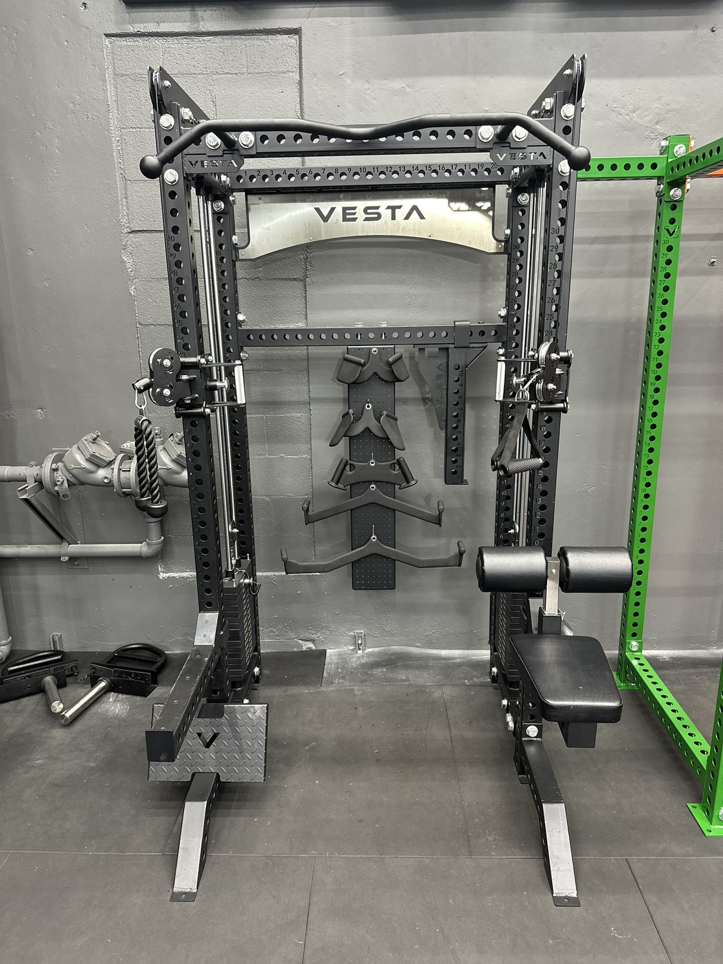 Vesta Fitness PRO SERIES Ultimate Half Rack Functional Trainer/Gym Equipment/ Home Gym/ Fitness/ FREE DELIVERY 🚚