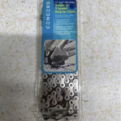 Concorde Single Or 3 Speed Bicycle Chain / BMX / BMX OLD School.