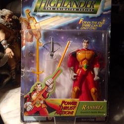 1997 Highlander Ramirez Action Figure.