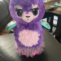 Hatchimals WOW, Llalacorn 32-Inch Tall Interactive Electronic Pet