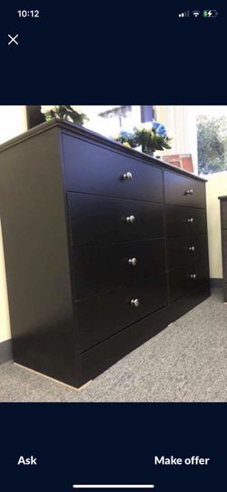New Black Dressers Other Colors Available 