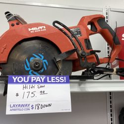 Hilti worm drive online saw