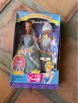 Mattel Dress-Up Dream Cinderella Doll