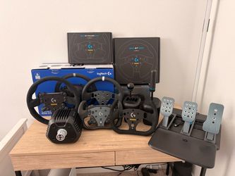 Logitech G RS50 Direct Drive Sim Racing Bundle + PRO Pedals + MOMO Wheels + Shifters