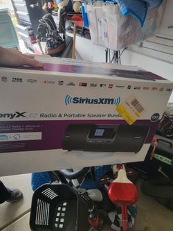 Sirius Xm Radio Bluetooth Speaker