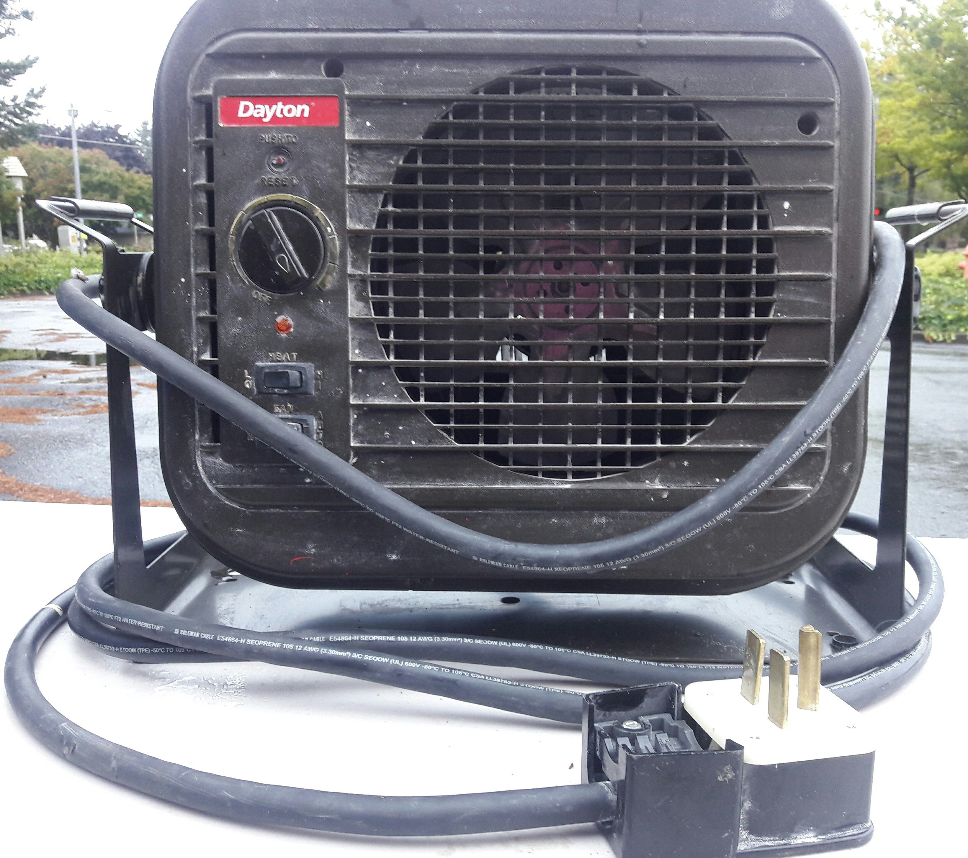 Dayton 5000 Watt Utility Garage Heater