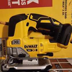 Dewalt 20v Jig Saw (Tool Only) No Battery And No Charger 