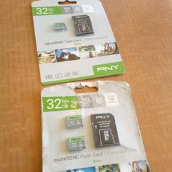 Only SD card 4 128 gig and 1 32 gig , 1 32 gig double pack of you buy them all I'll sell them to you for a bill of it's 20 for a 128 and 10 for the 32