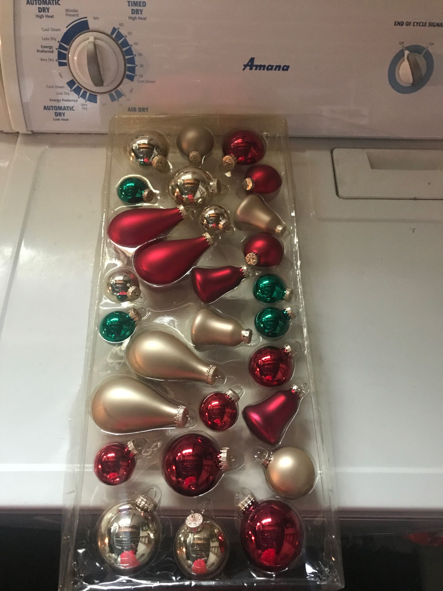 Christmas tree ornaments