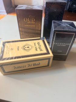 Lot of 4 Sealed Fragrances – Oud & More