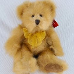 Russ Berrie Gold Teddy Bear Pennington w/Tag
