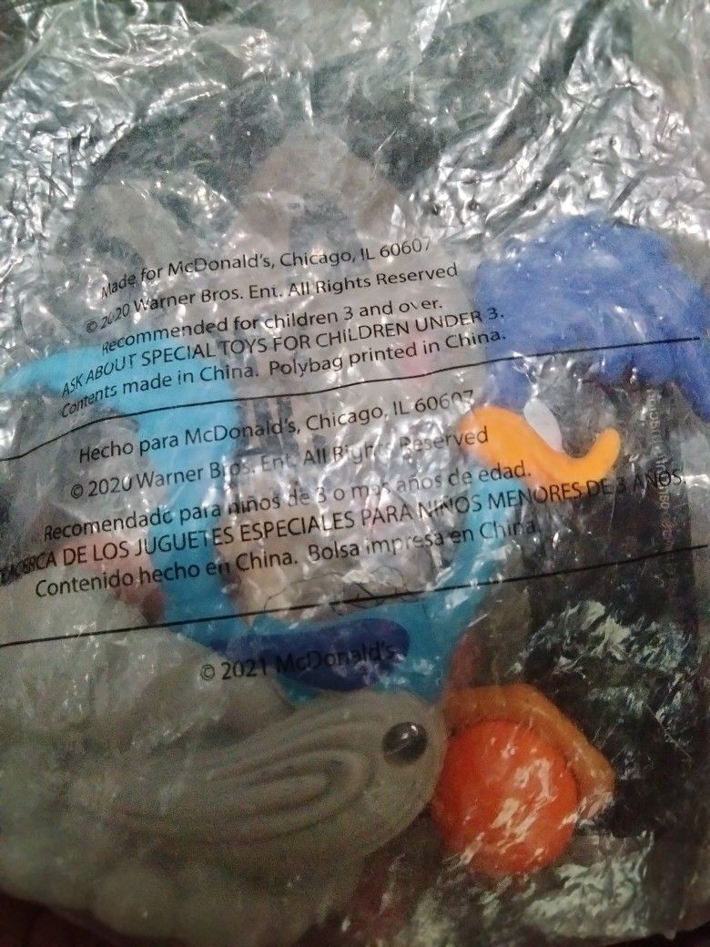 road runner toy from McDonald's 2020