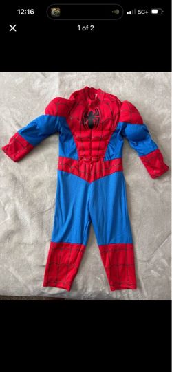 Disney Store Spider Man 3T Halloween Costume