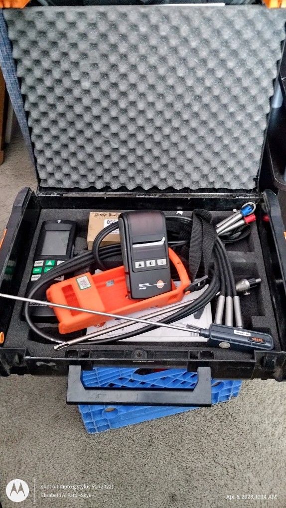 Testo 325 Analyzer Box W/ Printer