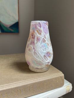 Small Handcrafted Accent Vase ( firm on price )