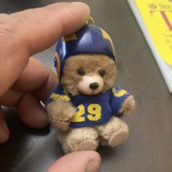 Rams Eric Dickerson/hanger Bear 🐻 Collectible 