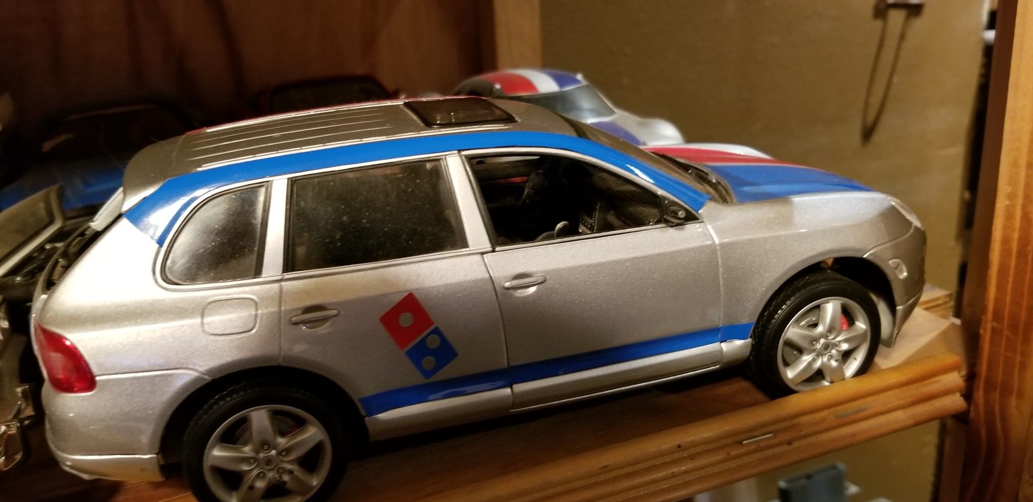 Dominos pizza custom delivery collectable car