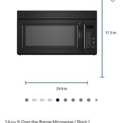 New In Box Whirlpool Over Range Microwave Recirculating Fan