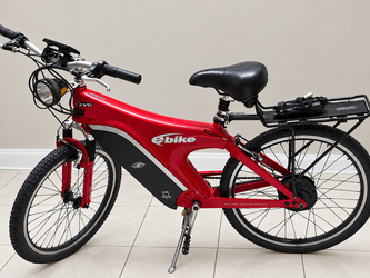 Vintage 24V EVG E-Bike (Red) - RUNNING